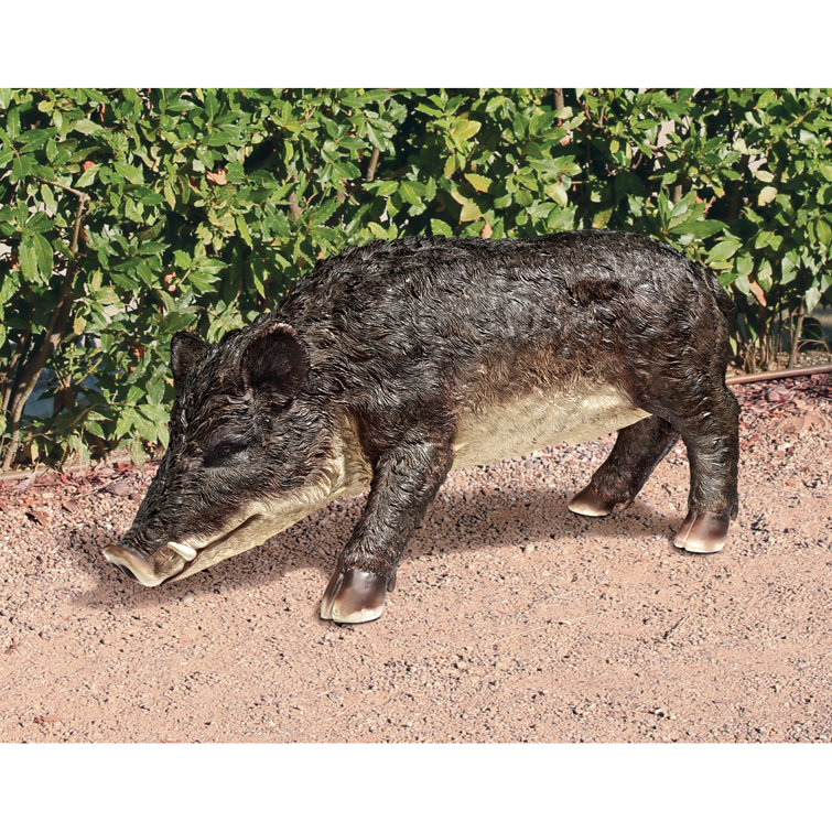 Design Toscano Razorback Wild Boar Statue Wayfair